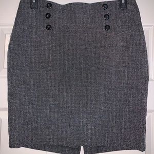 BCX Grey Pencil Skirt